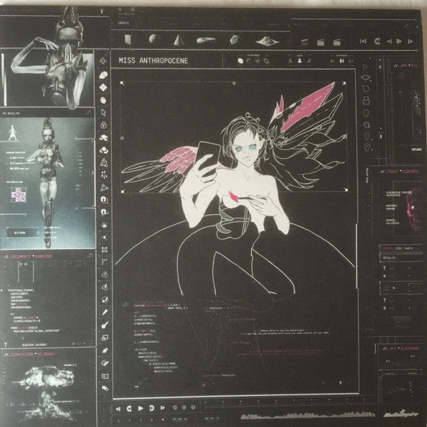 Grimes (4) : Miss Anthropocene (LP, Album, Ltd, Whi)