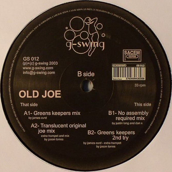 Translucent (2) : Old Joe EP (12", EP)