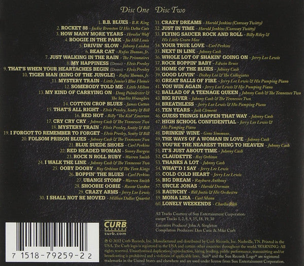 Various : Sun Records 60th Anniversary Box Set (2xCD, Comp)