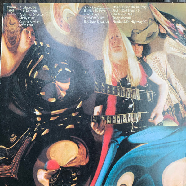 Johnny Winter : Saints & Sinners (LP, Album, RE, Car)