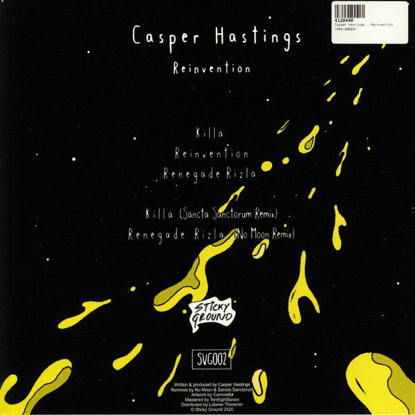 Casper Hastings : Reinvention (12", EP)