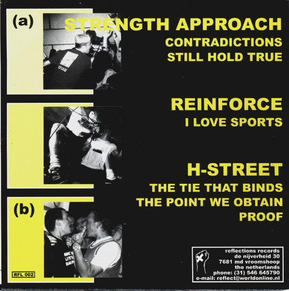 Various : Go For It! - Positive Straight Edge (7", Comp)