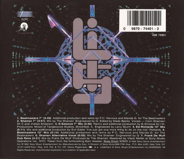 The Shamen : LSI (Love Sex Intelligence) (CD, Maxi)