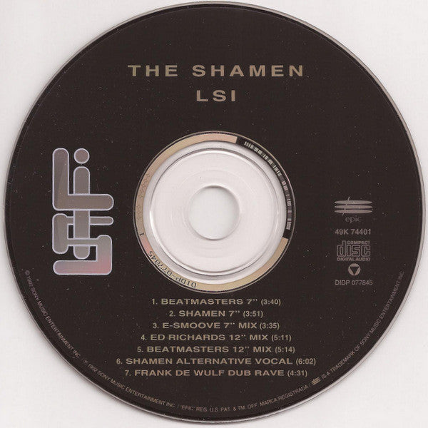 The Shamen : LSI (Love Sex Intelligence) (CD, Maxi)