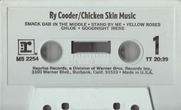 Ry Cooder : Chicken Skin Music (Cass, Album)