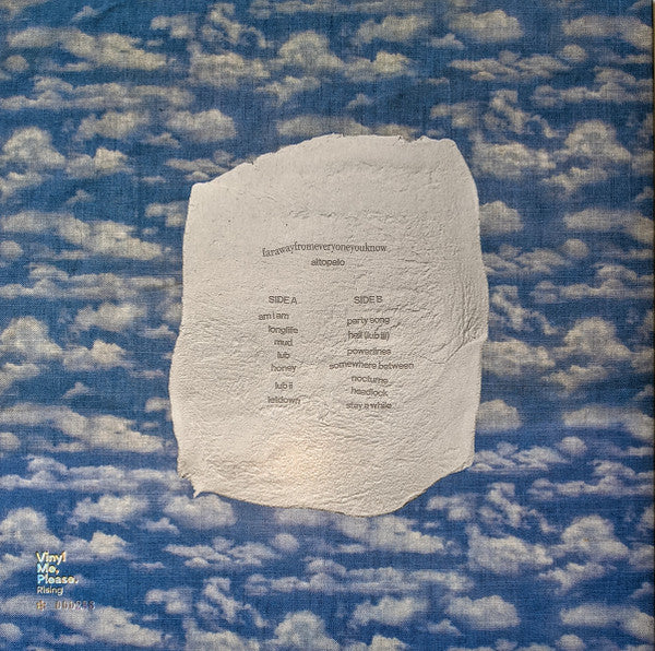 Altopalo : Farawayfromeveryoneyouknow (LP, Album, Club, Ltd, Num, Blu)