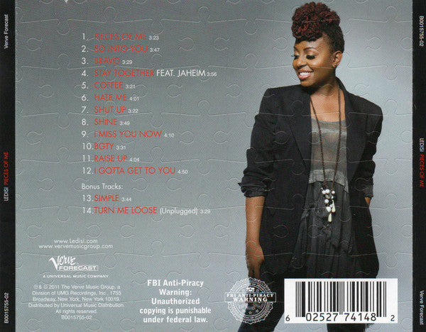 Ledisi : Pieces Of Me (CD, Album)