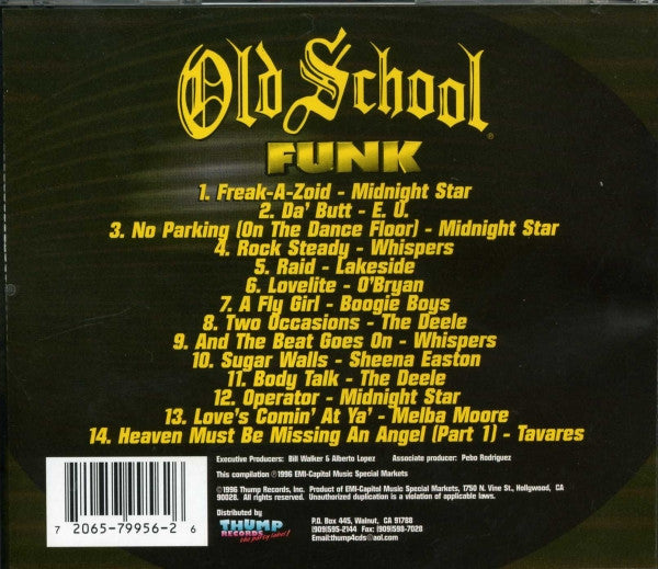 Various : Old School Funk (CD, Comp)