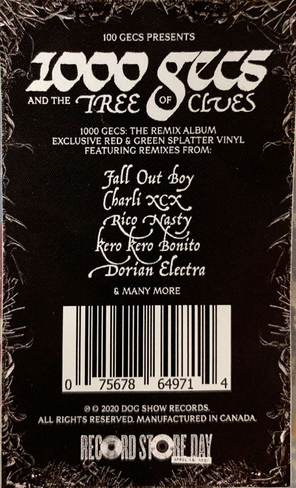 100 Gecs : 1000 Gecs And The Tree Of Clues (LP, Album, Ltd, Cle)