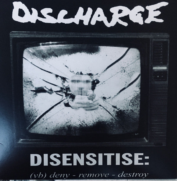 Discharge : Disensitise (LP, Album, RP, Whi)