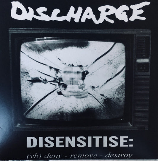 Discharge : Disensitise (LP, Album, RP, Whi)