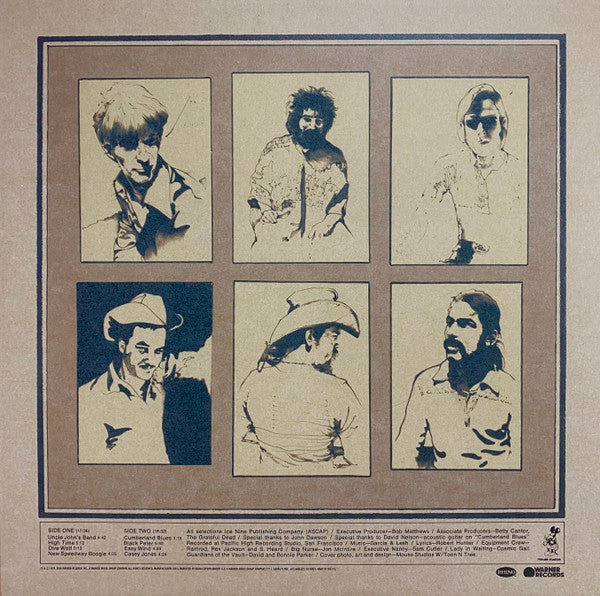 Grateful Dead, The : Workingman's Dead (LP,Album,Reissue,Remastered)