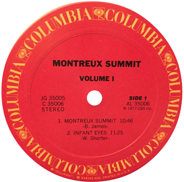 Various : Montreux Summit, Volume 1 (2xLP, Album, Ter)