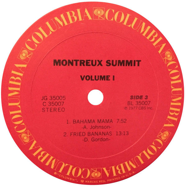 Various : Montreux Summit, Volume 1 (2xLP, Album, Ter)