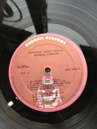 Norman Connors : Saturday Night Special (LP, Album, Promo, DJ )
