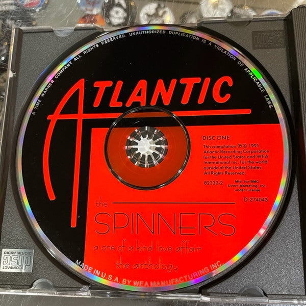 The Spinners* : A One Of A Kind Love Affair (The Anthology) (2xCD, Comp, Club, RM)