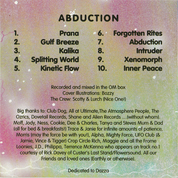Eat Static : Abduction (CD, Album)