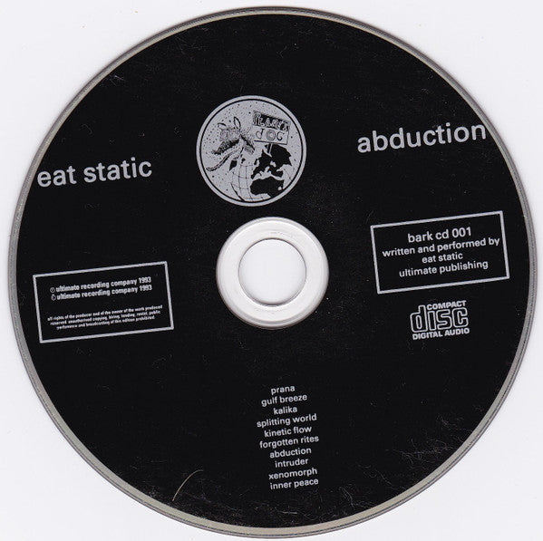 Eat Static : Abduction (CD, Album)