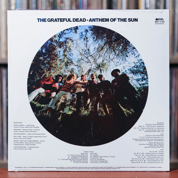 Grateful Dead, The : Anthem Of The Sun (LP,Album,Reissue,Remastered)