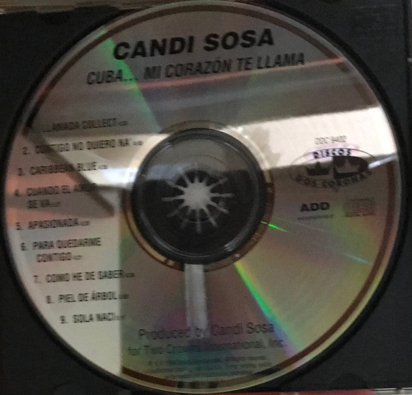 Candi Sosa : CUBA... Mi Corazón Te Llama (CD, Album)