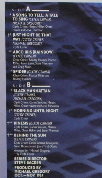 Clyde Criner : Behind The Sun (LP, Album)