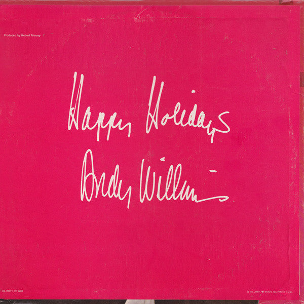 Andy Williams : The Andy Williams Christmas Album (LP, Album, RE)