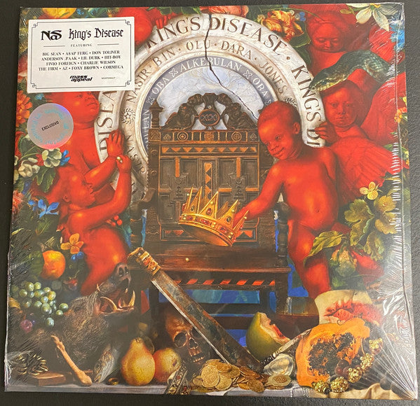 Nas : King's Disease (2xLP, Album, Ltd, Mil)