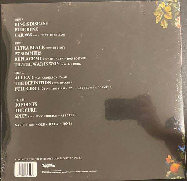 Nas : King's Disease (2xLP, Album, Ltd, Mil)