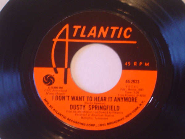 Dusty Springfield : The Windmills Of Your Mind (7", Single, Styrene, MO )
