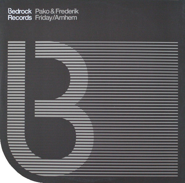 Pako & Frederik : Friday / Arnhem (12")