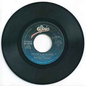 Michael Jackson : Don't Stop 'Til You Get Enough (7", Single, Styrene, Ter)