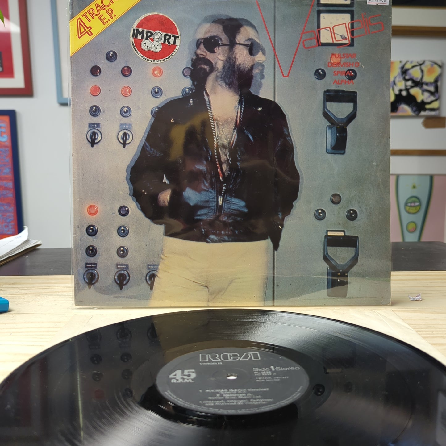 Vangelis - 4 Track EP - Vinyl EP