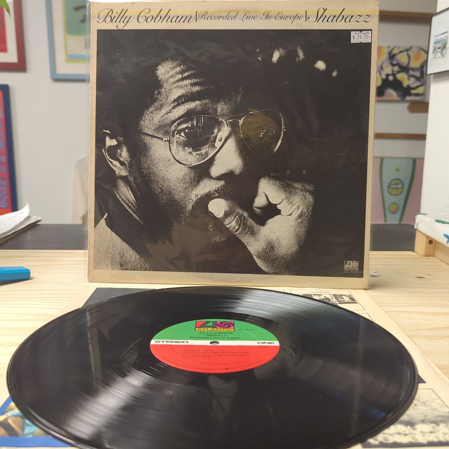 Billy Cobham - Recorded Live In Europe, Shabazz - Vinyl LP