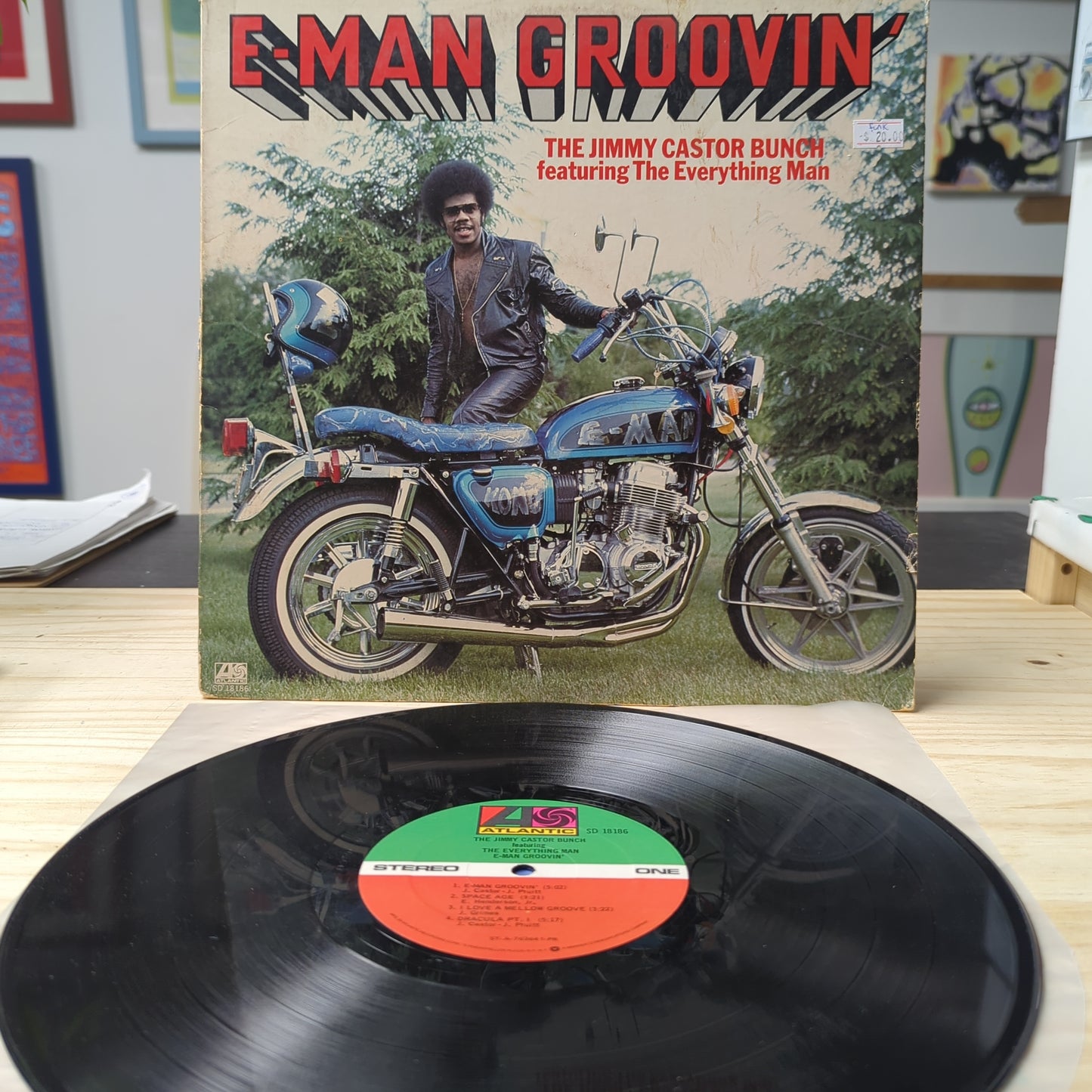 The Jimmy Castor Bunch feat. The Everything Man - E-Man Groovin' - Vinyl LP