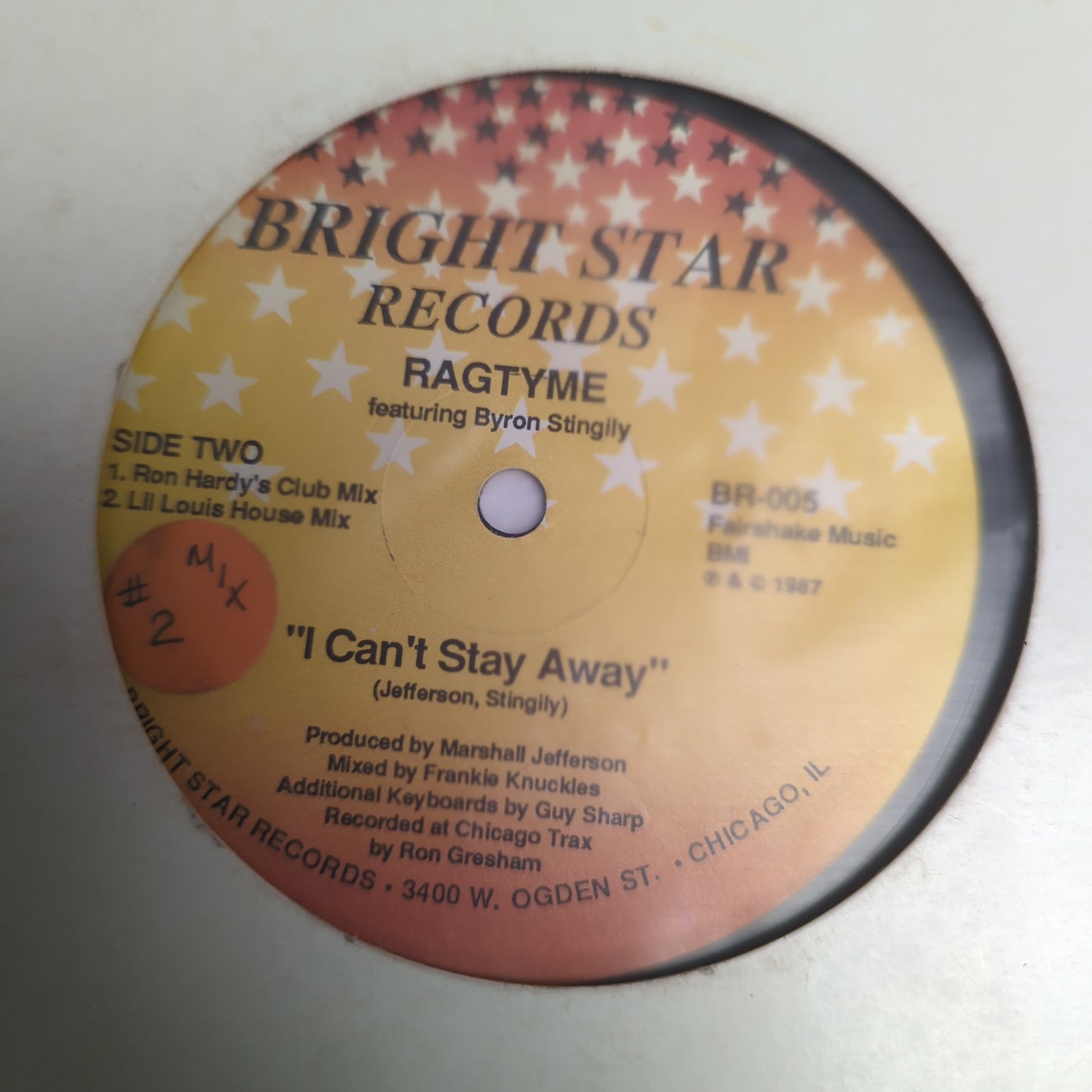 Ragtyme - I Can't Stay Away - Vinyl EP