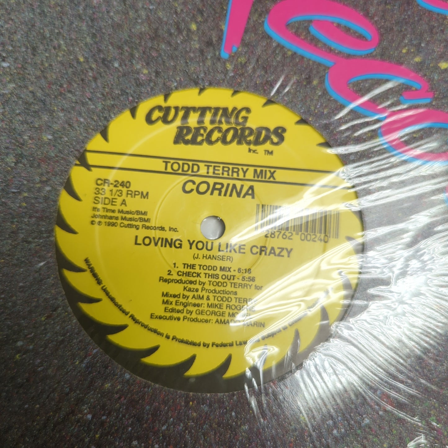 Corina - Loving You Like Crazy - Vinyl EP