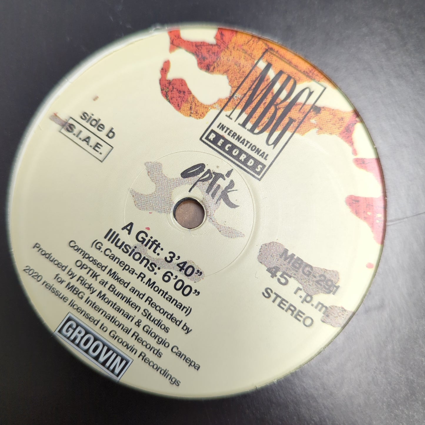 Optik - Music Harmony and Rhythm - 12" Vinyl EP