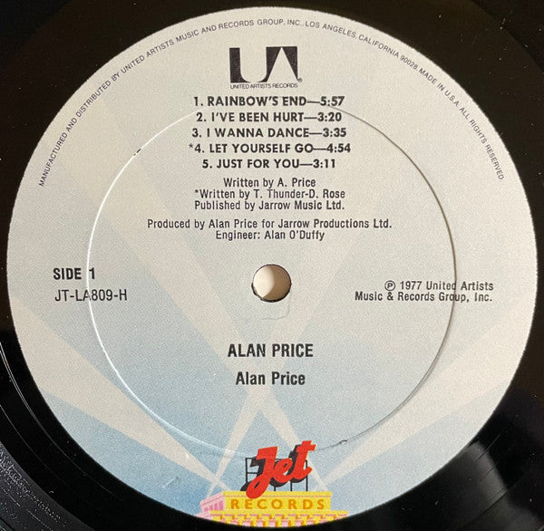 Alan Price : Alan Price (LP, Album, All)
