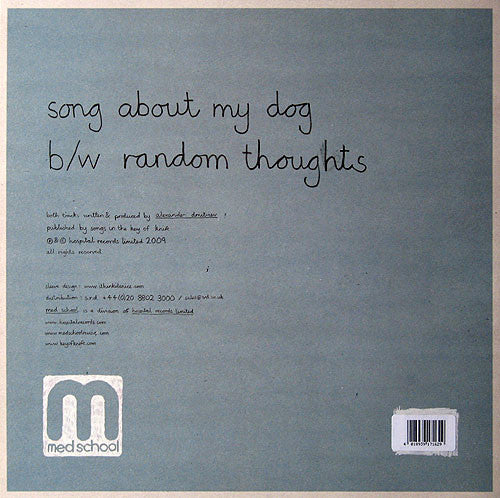 Bop (5) : Song About My Dog (12")