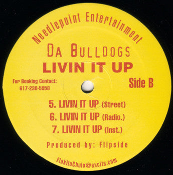 Da Bulldogs : Bounce It / Live It Up (12")