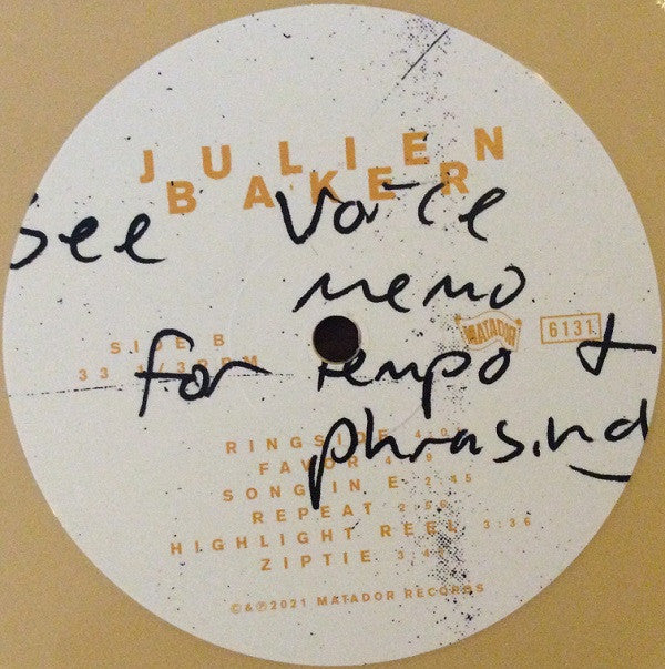Julien Baker : Little Oblivions (LP, Album, Ltd, Yel)