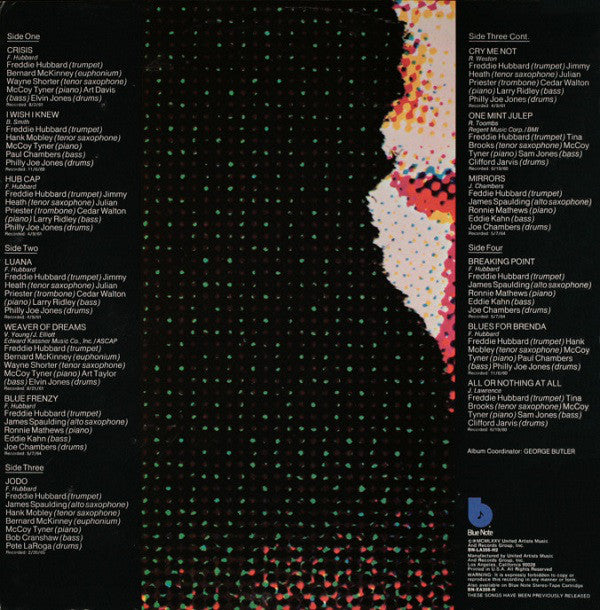 Freddie Hubbard : Freddie Hubbard (2xLP, Comp, Gat)