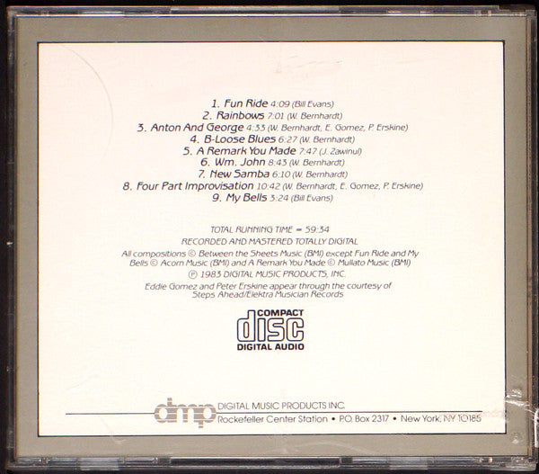 Warren Bernhardt Trio : Warren Bernhardt Trio (CD, Album)