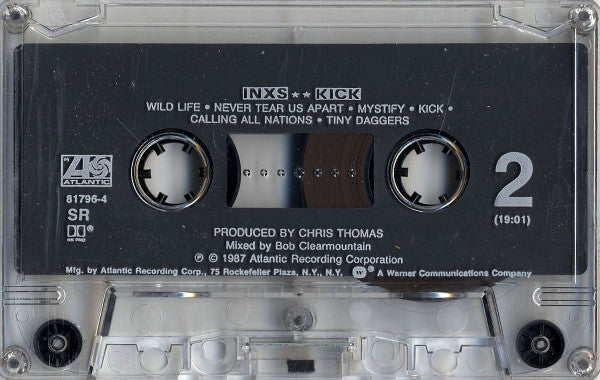 INXS : Kick (Cass, Album, SR,)
