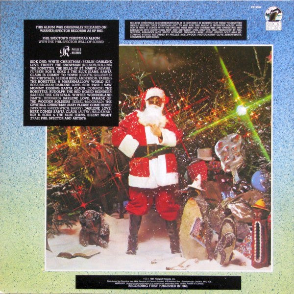 Various : Phil Spector's Christmas Album (LP,Album,Reissue)