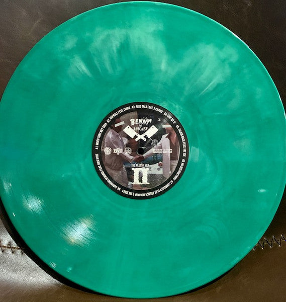 Benny (45) & Harry Fraud : The Plugs I Met 2 (LP, EP, Gre + Flexi, 7", Single, Gre + Ltd, Num, O)
