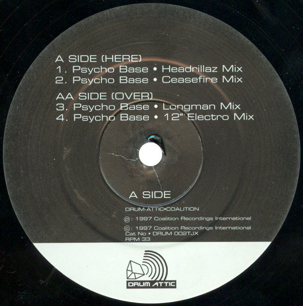 Shades Of Rhythm : Psycho Base (12")