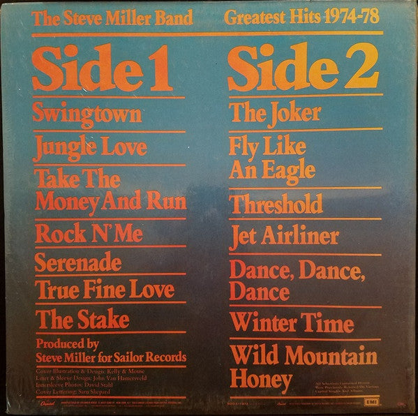 Steve Miller Band : Greatest Hits 1974-78 (LP, Comp, Club)