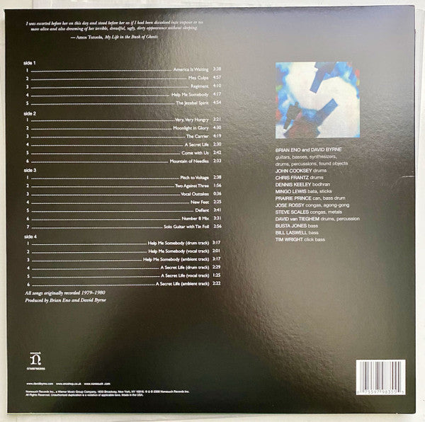 Brian Eno + David Byrne : My Life In The Bush Of Ghosts (2xLP, Album, RE, RM, RP)