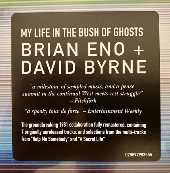 Brian Eno + David Byrne : My Life In The Bush Of Ghosts (2xLP, Album, RE, RM, RP)